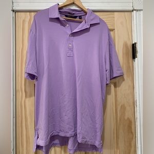 Ralph Lauren Polo Short Sleeved Sz XL Purple EUC